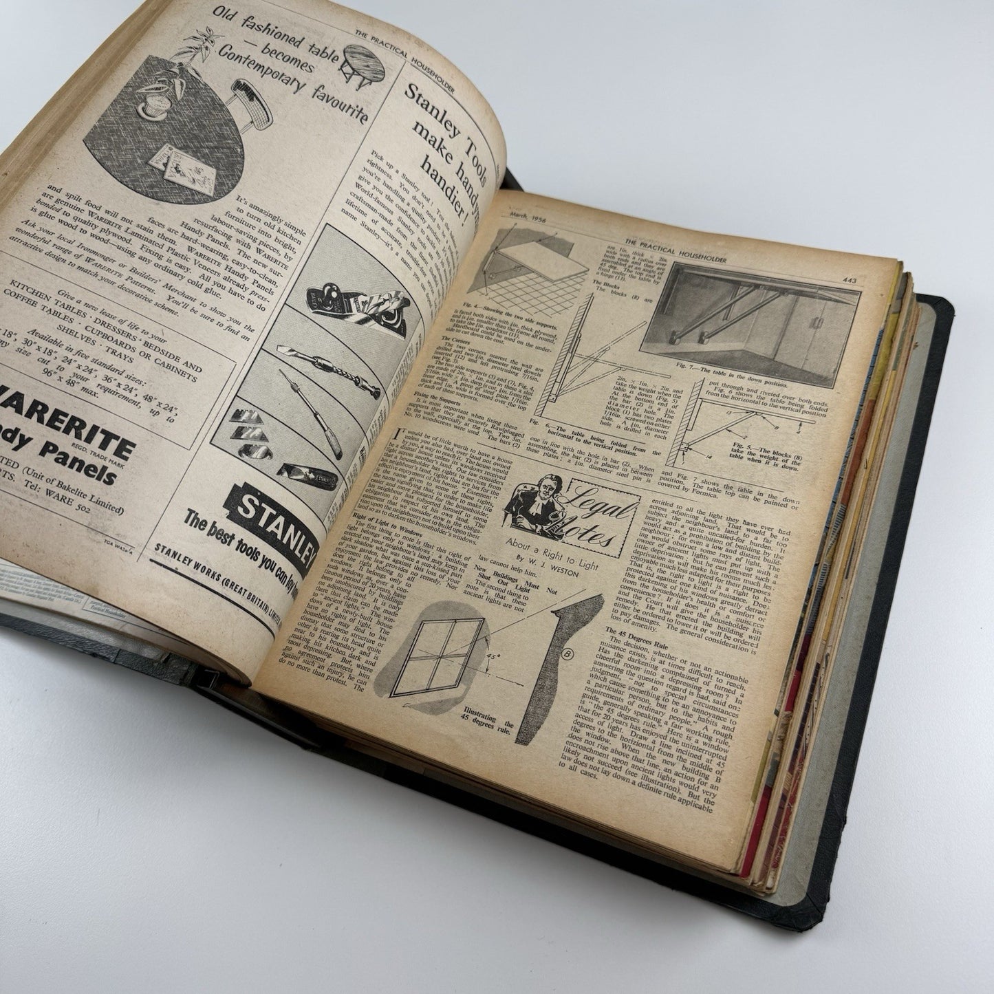 The Practical Householder magazine. Bound volume for 1956 (excluding April)