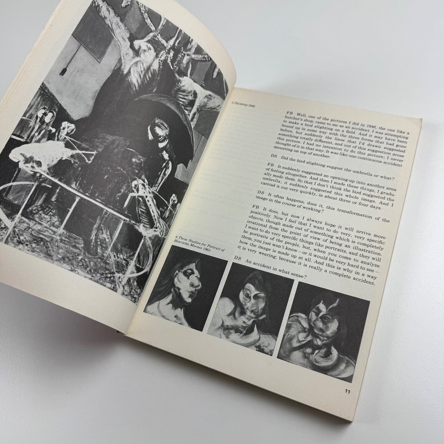 Interviews with Francis Bacon 1962 1979 by David Sylvester Thames & Hudson 1980