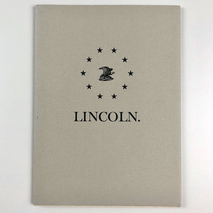 Two Speeches of Abraham Lincoln | The Hill Press | Gravelly Hill, Baltimore, 2000