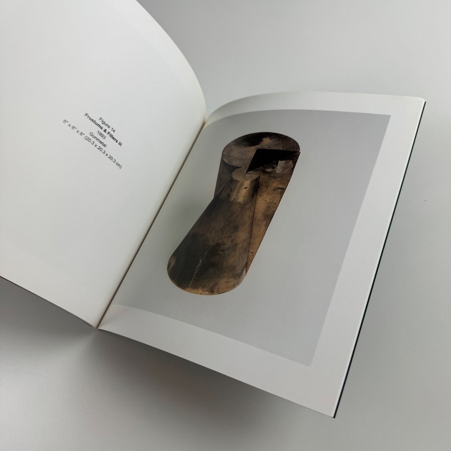 John Mitchell 16 gunmetal frustums & Fillers University Gallery Leeds, 2000 + PV