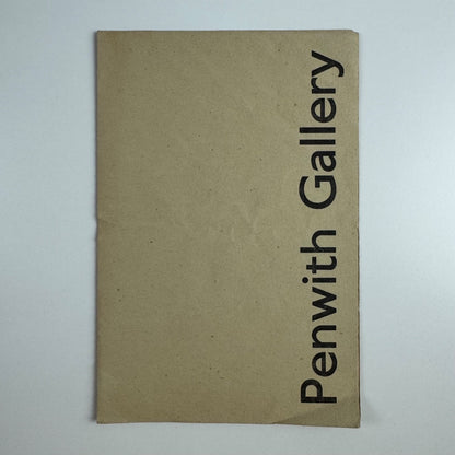 Catalogue Penwith Society Gallery winter exhibition 1972/73