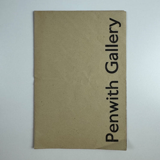 Catalogue Penwith Society Gallery winter exhibition 1972/73