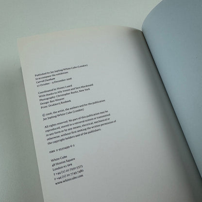 Carroll Dunham | White Cube 2006