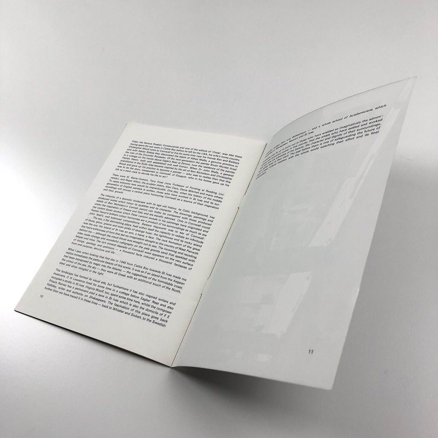 Penwith Society of Arts in Cornwall | Fundraising leaflet – presumed 1970s