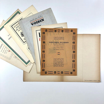 Divertissements Typographiques Tome 1, Travaux De Ville | Deberny et Peignot type folder and ephemera