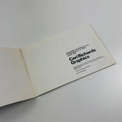 Ceri Richards Graphics | National Museum of Wales, Cardiff in 1979. Catalogue written by Mel Gooding