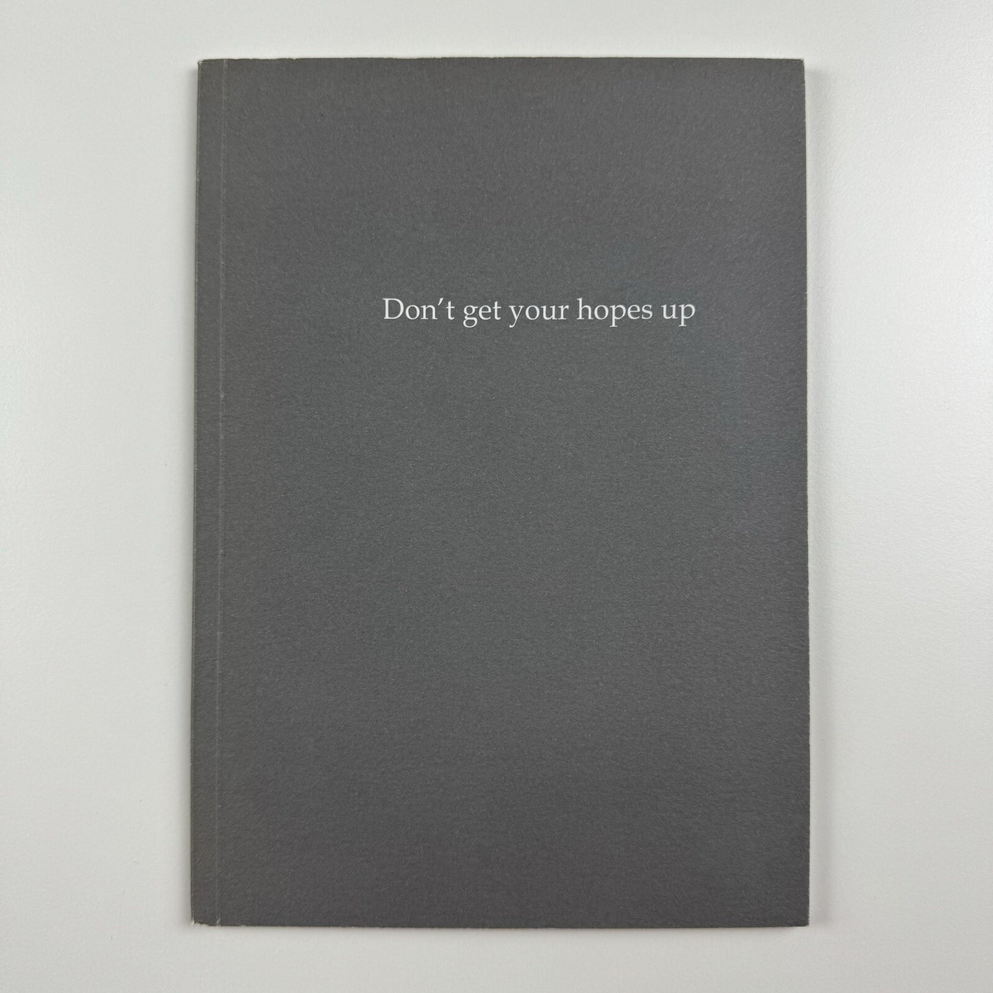 Susan Collis. Don't Get Your Hopes Up | Seventeen Gallery exhibition catalogue, 2007