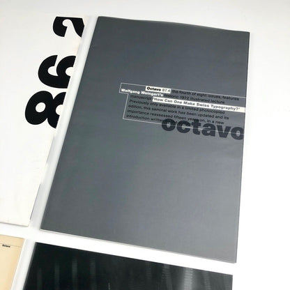 Octavo Journal of Typography seven issues 86.1 to 90.7 (excluding issue 8 on CD)