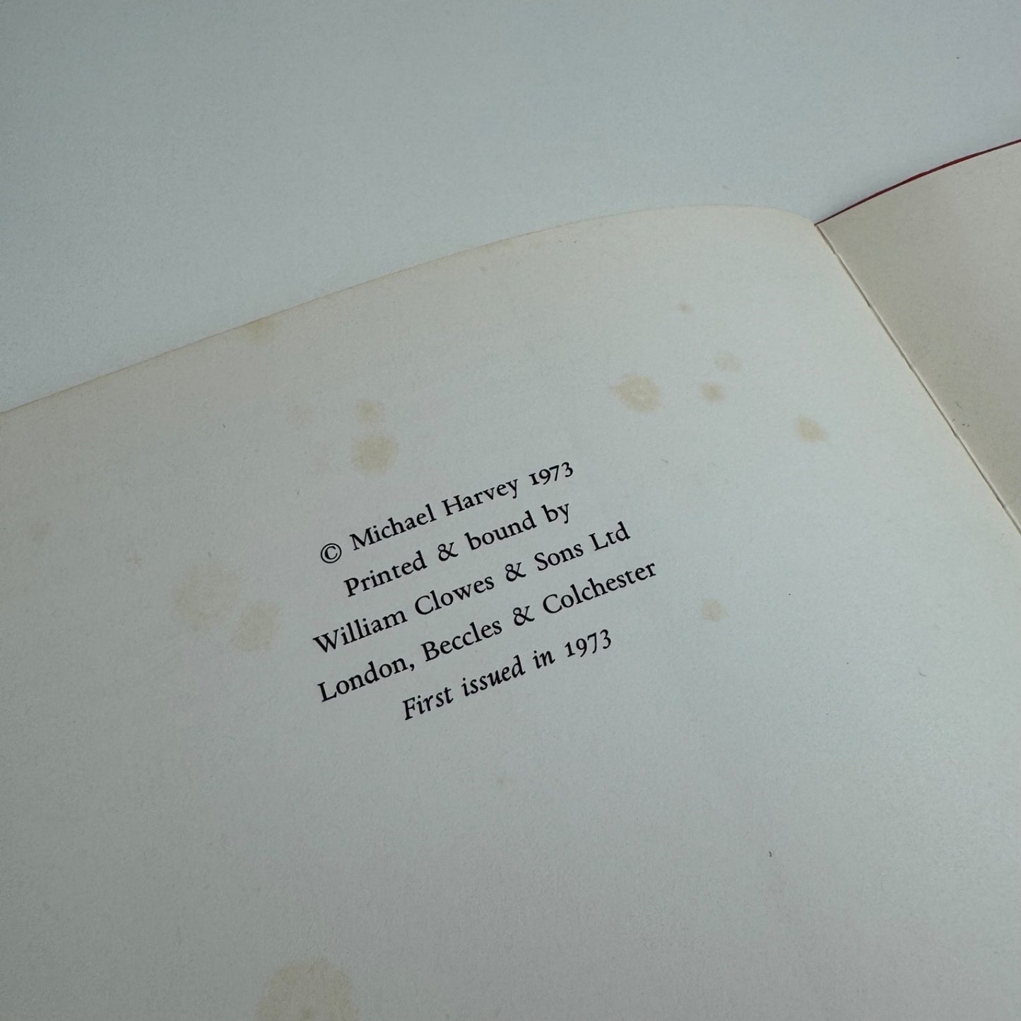 Letters into Words by Michael Harvey | William Clowes & Co, 1973