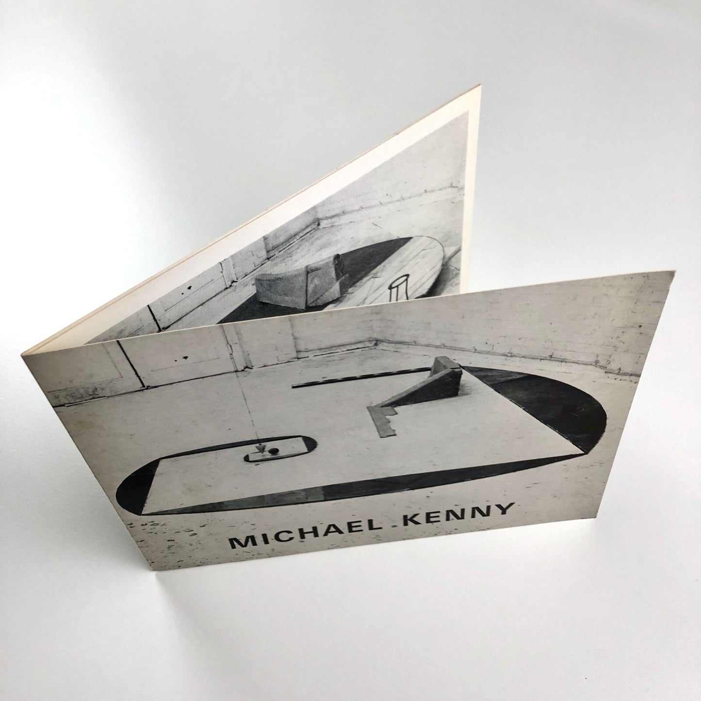Michael Kenny – Sculpture and Drawings | Annely Juda Fine Art 1981 |Folded card