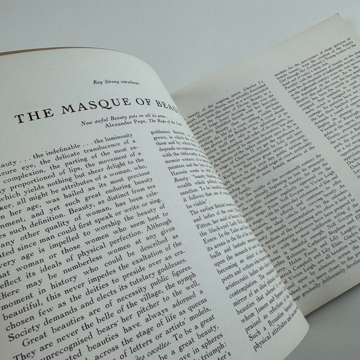 The Masque of Beauty | National Portrait Gallery, 1972