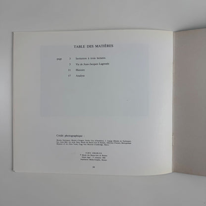La fuite en Egypte de Lagrenée le Jeune | Musée des Beaux-Arts de Rennes, 1986