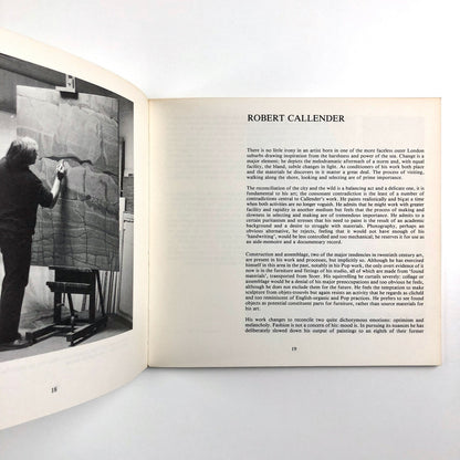 Watermarks: Robert Callender, and Elizabeth Ogilvie | Scottish Arts Council, 1980