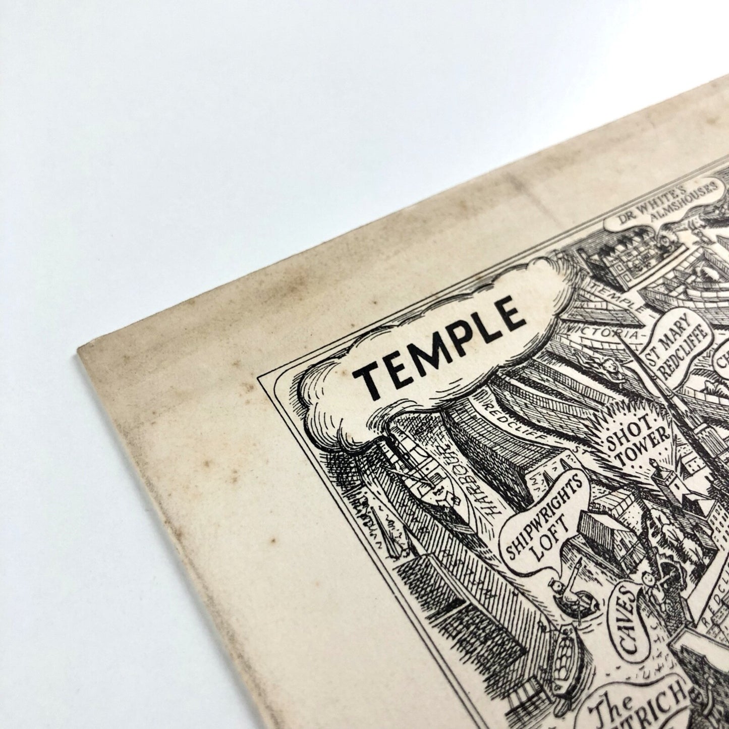 Christmas card ‘Temple to Redcliffe’ from Douglas Cleverdon 21 December 1938 | Alan V. Smith | Radio Times