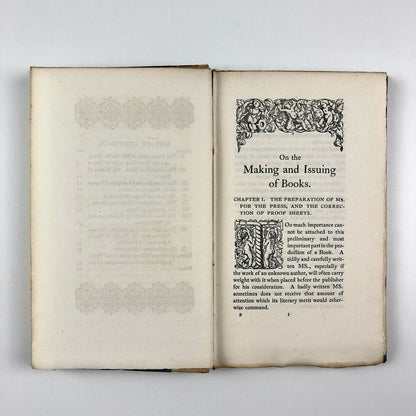 On the Making and Issuing of Books by Charles Thomas Jacobi | Bodley Head, 1891