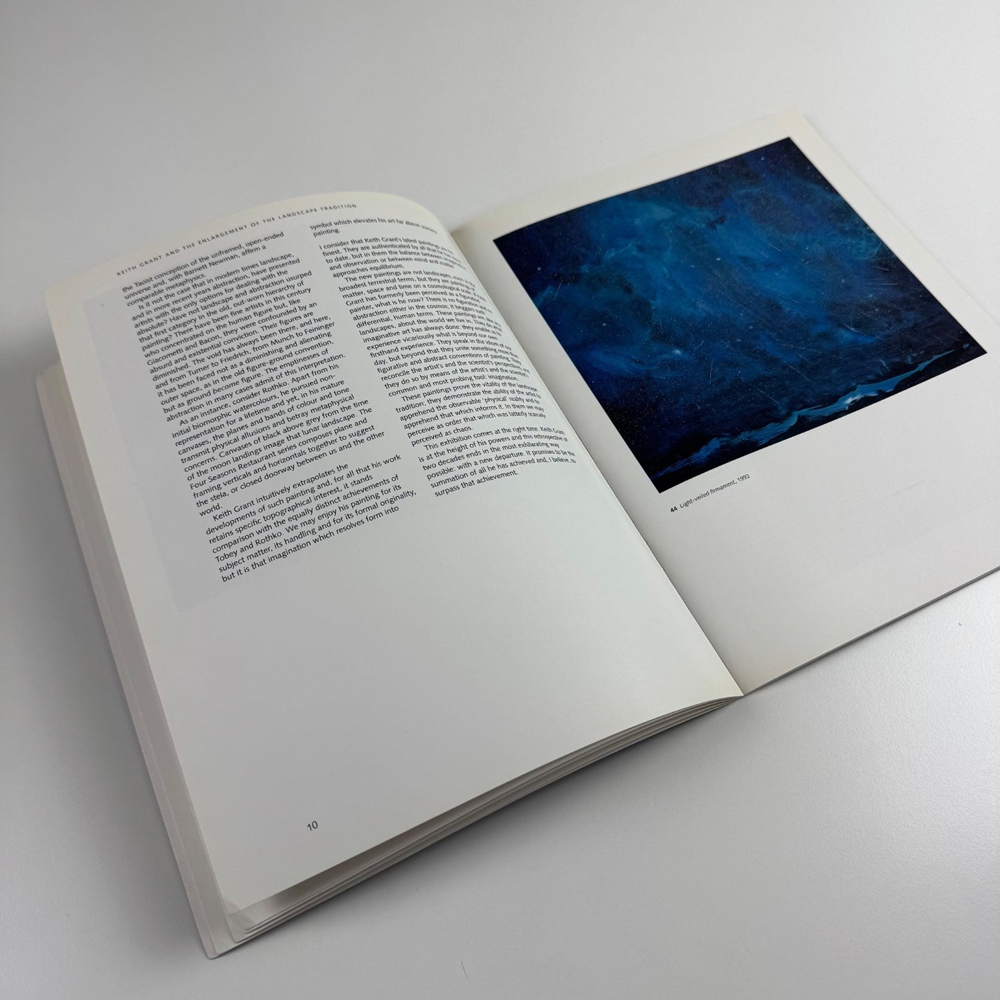 Ice and Fire paintings by Keith Grant | Fitzwilliam | Roehampton Institute, 1994