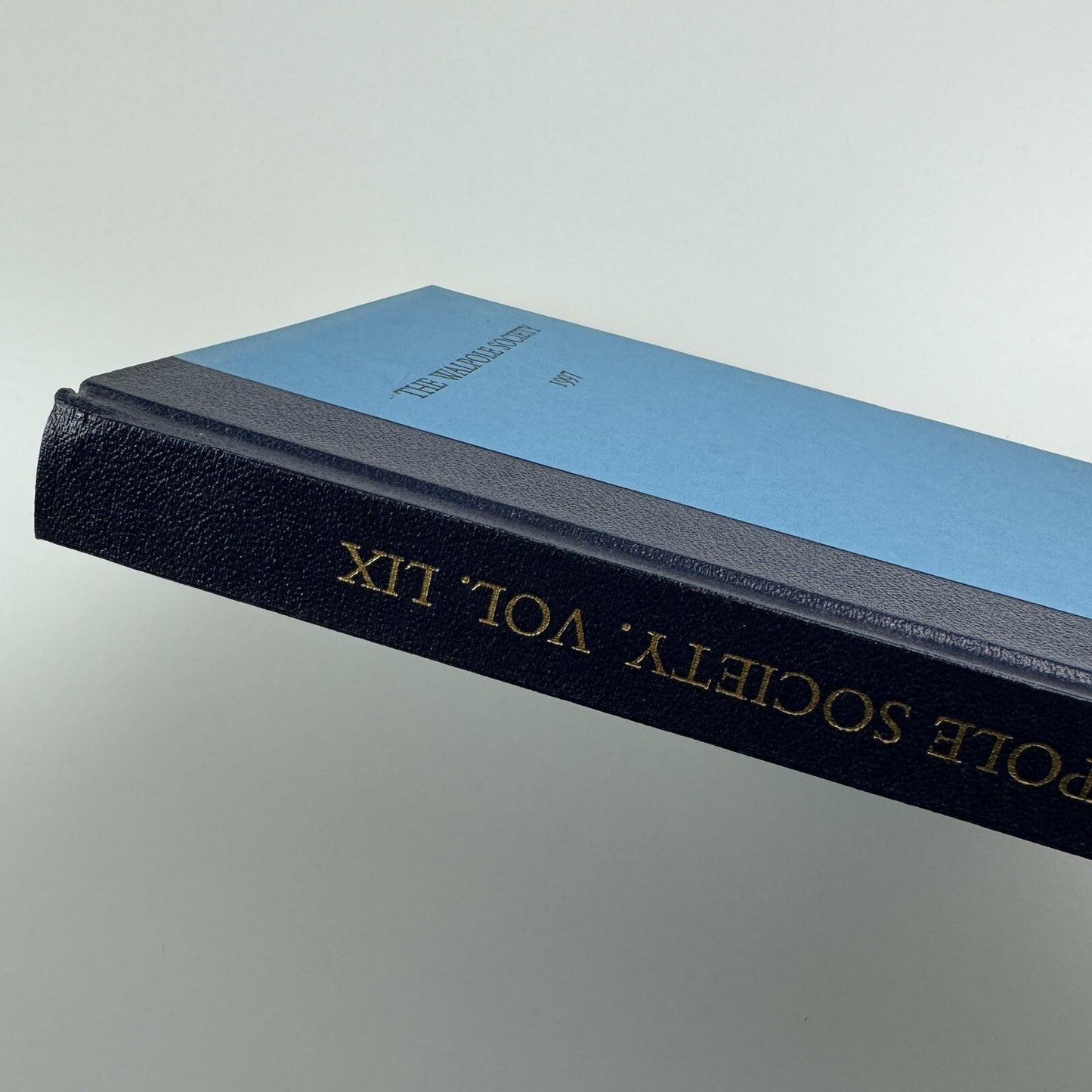 The Fifty-ninth volume of The Walpole Society 1997 LIX