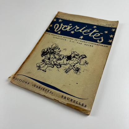 Variétés. Revue Mensuelle Illustree de L'esprit Contemporain April 1930, Annee No 12 | Edited by P.G. van Hecke