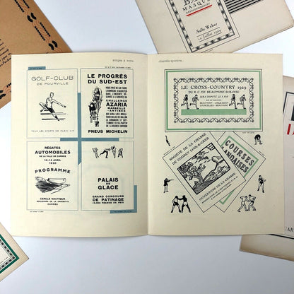 Divertissements Typographiques Tome 1, Travaux De Ville | Deberny et Peignot type folder and ephemera