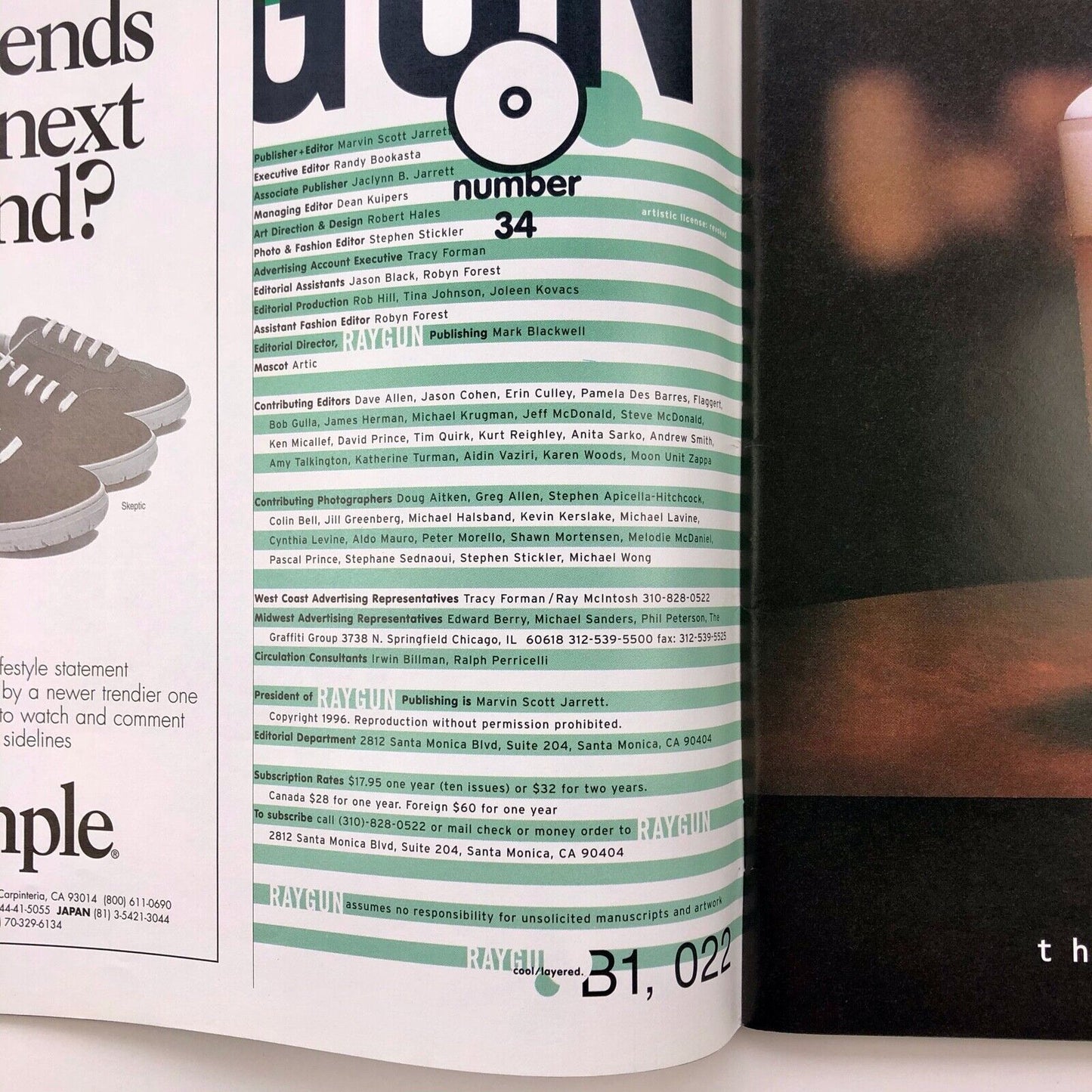 Raygun magazine | Issue 34 | Cypress Hill + Tommy Chong | Design by David Carson