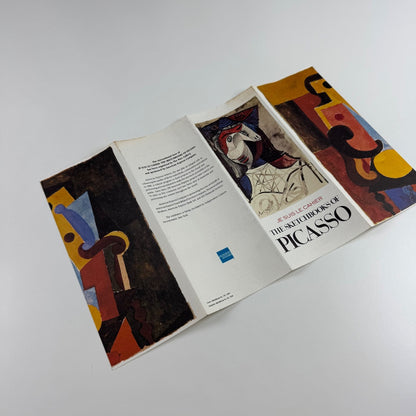 Promotional leaflet for Je suis le cahier: The Sketchbooks of Picasso | The Pace Gallery 1986