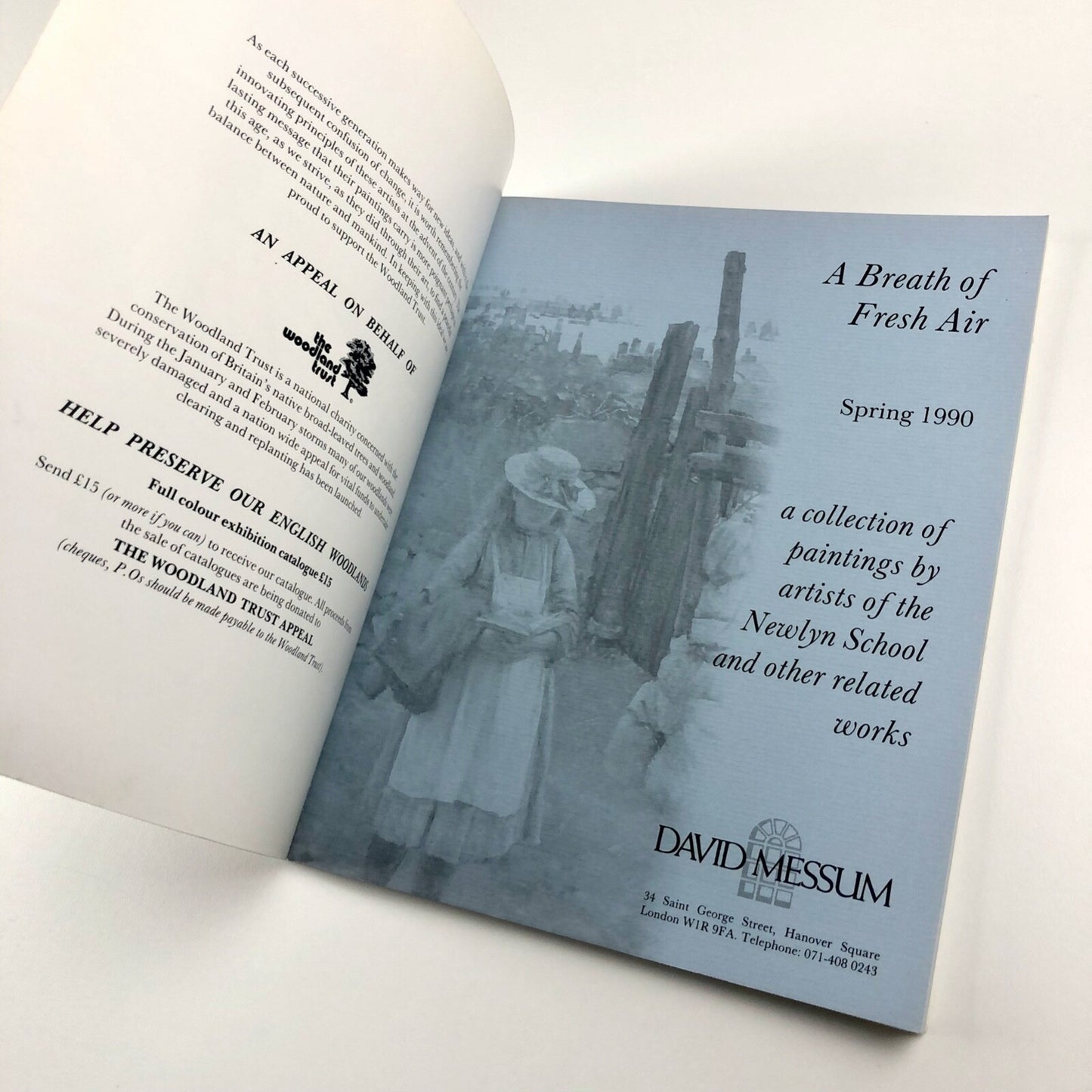A Breath of Fresh Air. Artists of the Newlyn school | David Messum catalogue, Spring 1990