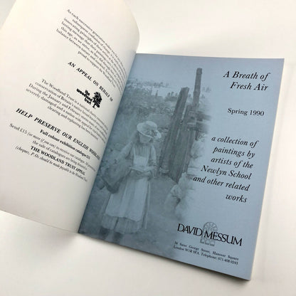 A Breath of Fresh Air. Artists of the Newlyn school | David Messum catalogue, Spring 1990