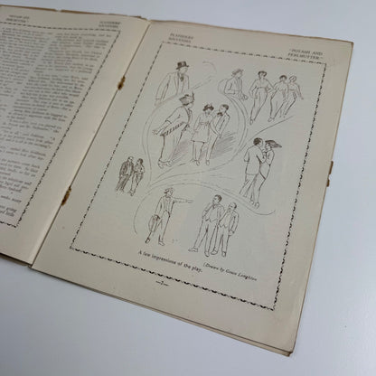 Programme The Queen’s Theatre ‘Potash and Perlmutter' Montague Glass c.1914