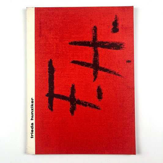 Frieda Hunziker | Exhibition catalogue Stedelijk Museum Amsterdam, 1961