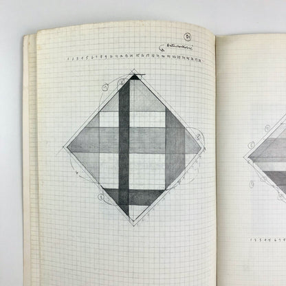 Malcolm Hughes – Working Drawings | University of Leeds catalogue, signed