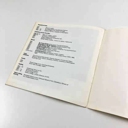 Cyril Reason Paintings, drawings, prints | Nottingham University Art Gallery 1983 catalogue