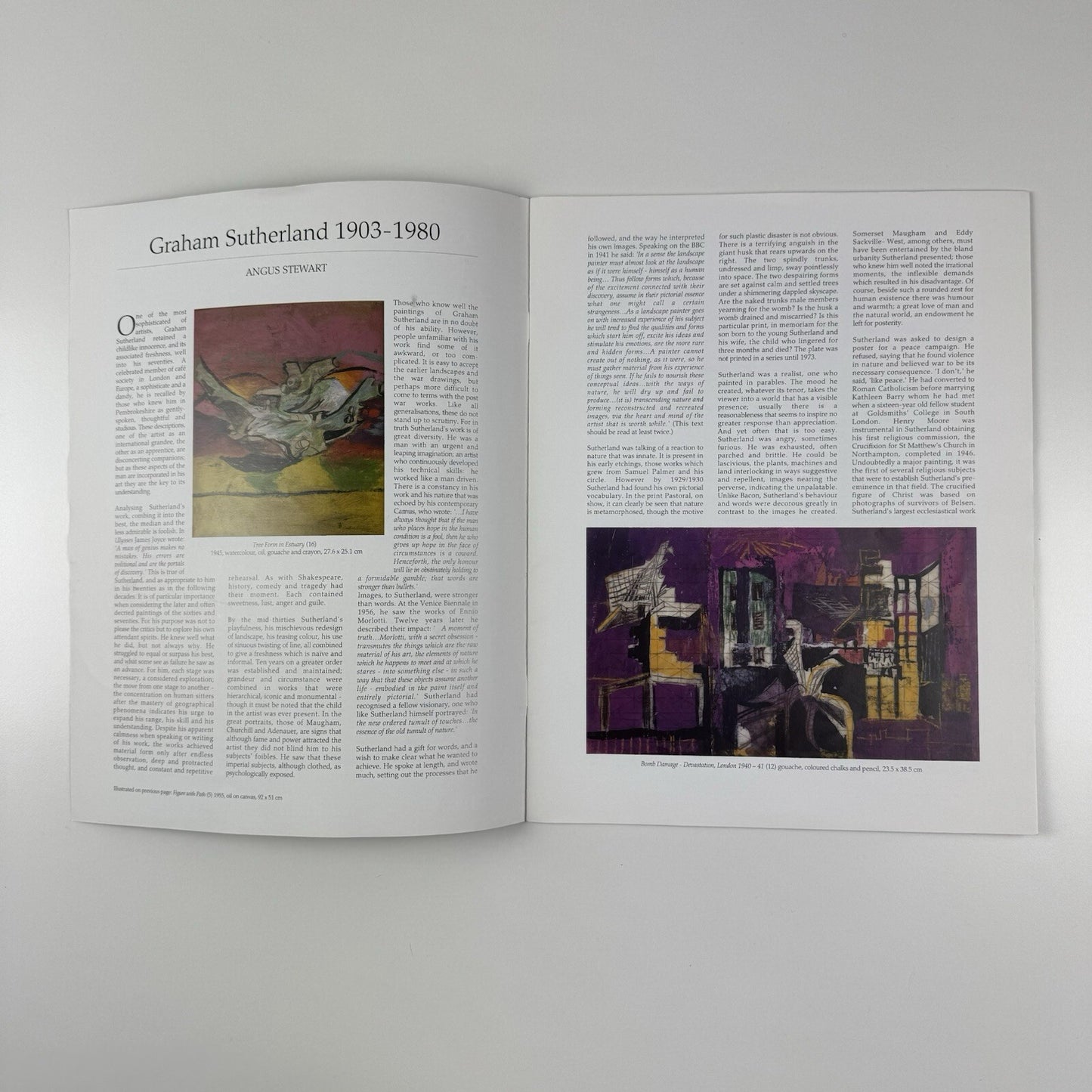 Graham Sutherland | Fine Art & Antiques Fair, Olympia 2003 | Apollo Magazine