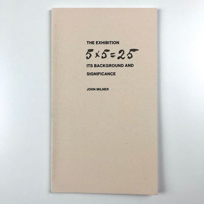 Russian Avant-Garde exhibition Moscow, 1921 | Facsimile catalogue 5 x 5 = 25