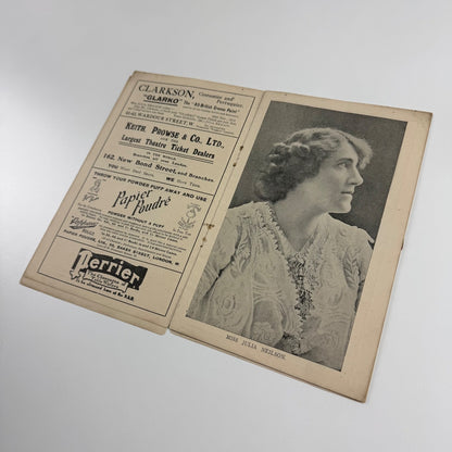 Programme Strand Theatre ‘Henry of Navarre’ by William Devereaux, 1915