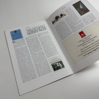 The Gregynog Press & Gwasg Gregynog | Museum of Modern Art, Wales, 2002