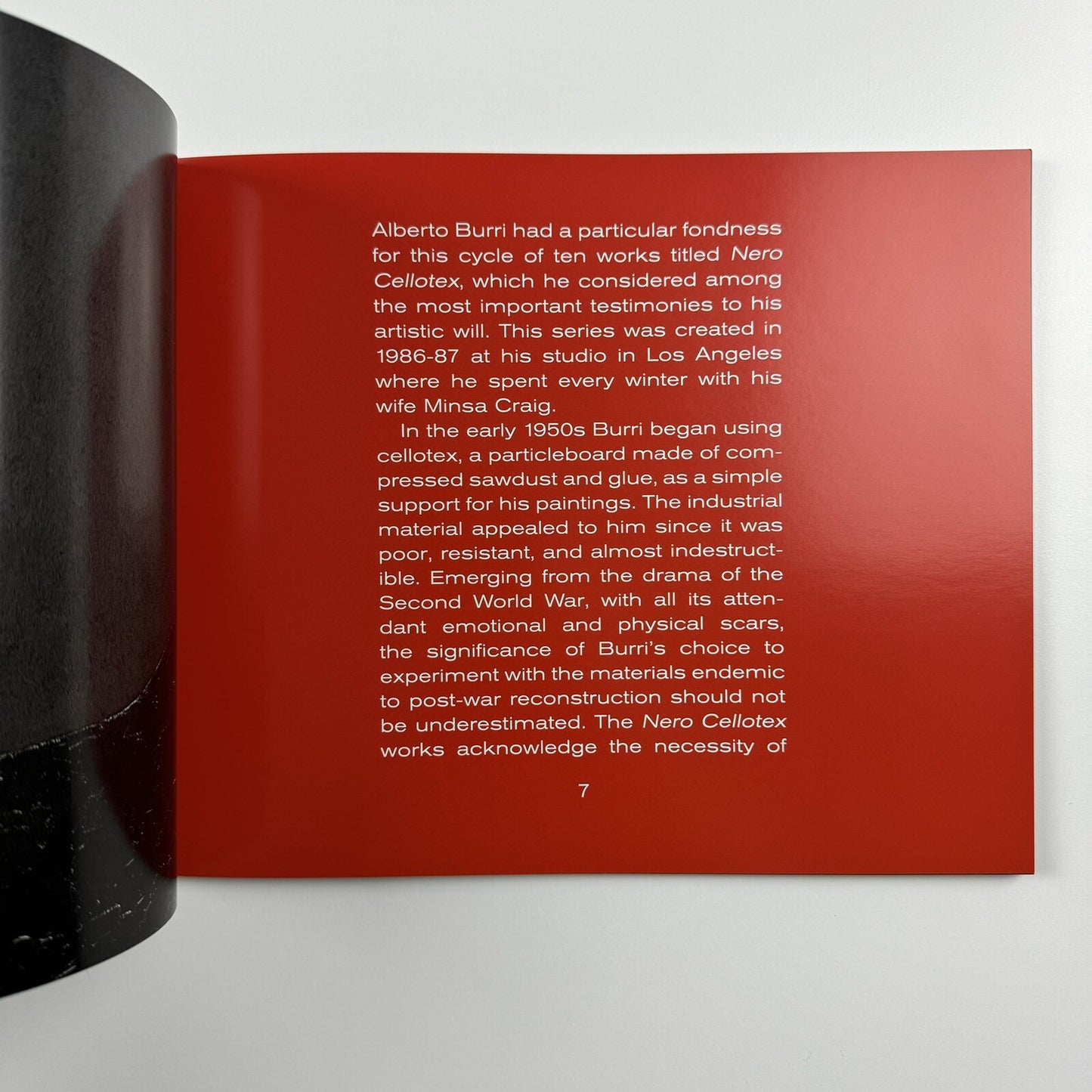 Alberto Burri. Black Cellotex | Luxembourg & Dayan New York, 2013 exhibition catalogue