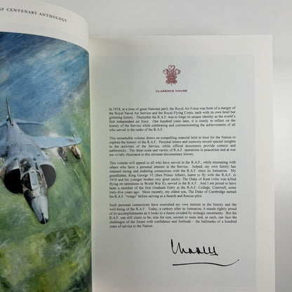 The RAF Centenary Anthology 1918-2018 – Harrier edition | Extraordinary Editions | Limited edition: numbered 7