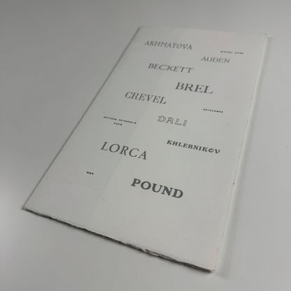 Editions Petropolis Michael Caine, Paris Artists Books in French and English 1989-2002 | Copy number 7/86 5 Nov 2005
