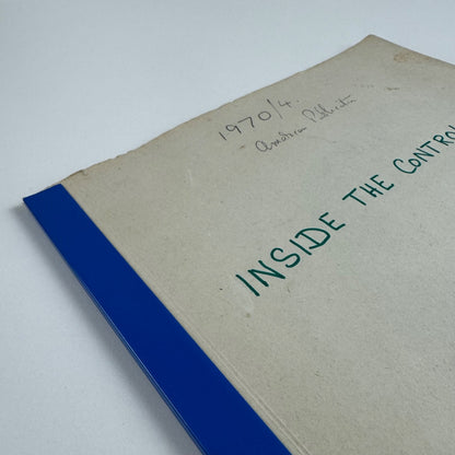 Inside the Control Car.’ 1970/4 American publication on airships 1970/74