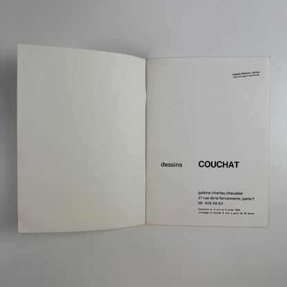 Dessins [Michel] Couchat | Galerie Charley Chevalier, Paris, 1979
