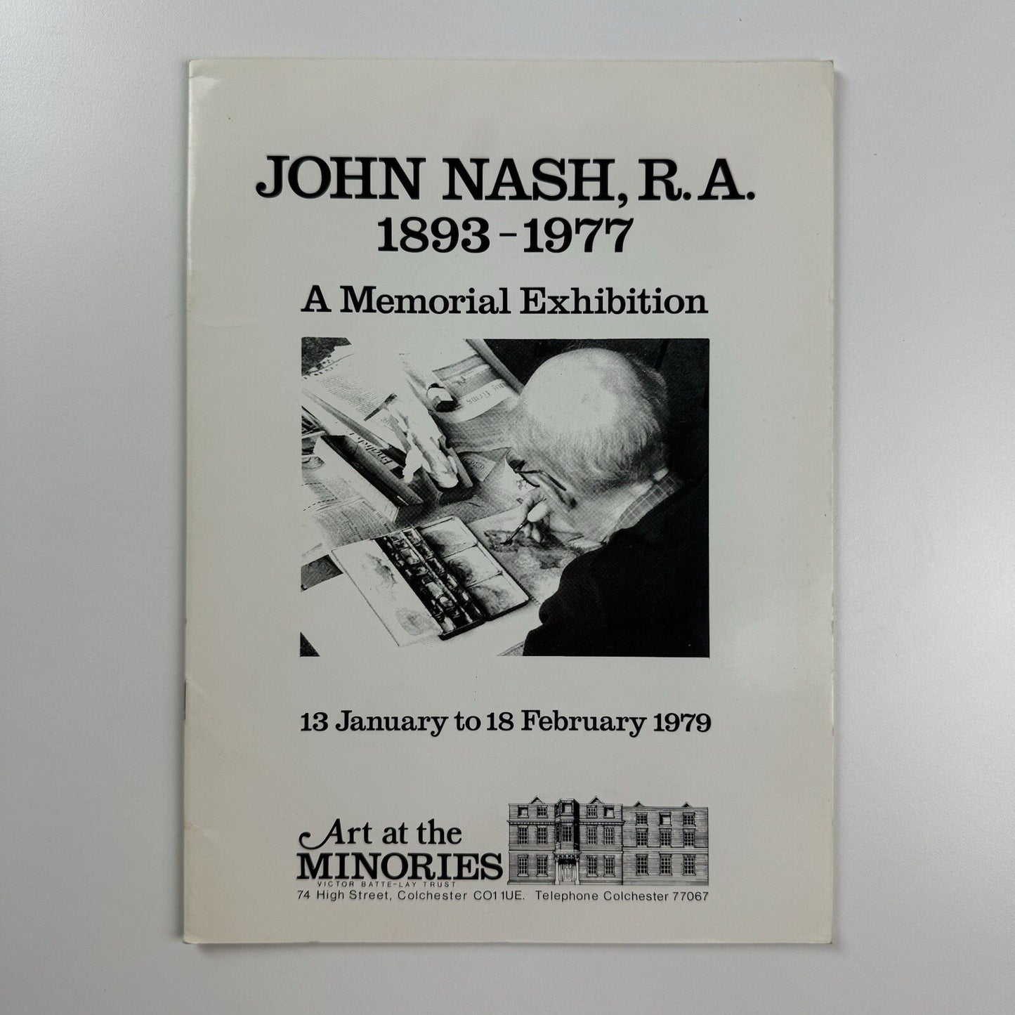 John Nash R.A. | A Memorial Exhibition – The Minories, Colchester 1979 catalogue