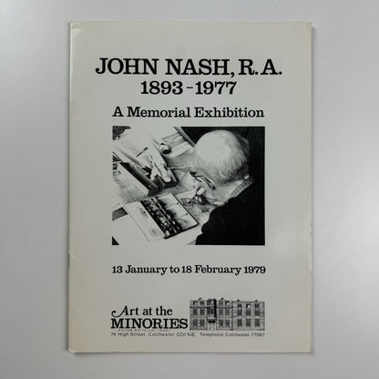 John Nash R.A. | A Memorial Exhibition – The Minories, Colchester 1979 catalogue