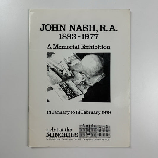 John Nash R.A. | A Memorial Exhibition – The Minories, Colchester 1979 catalogue