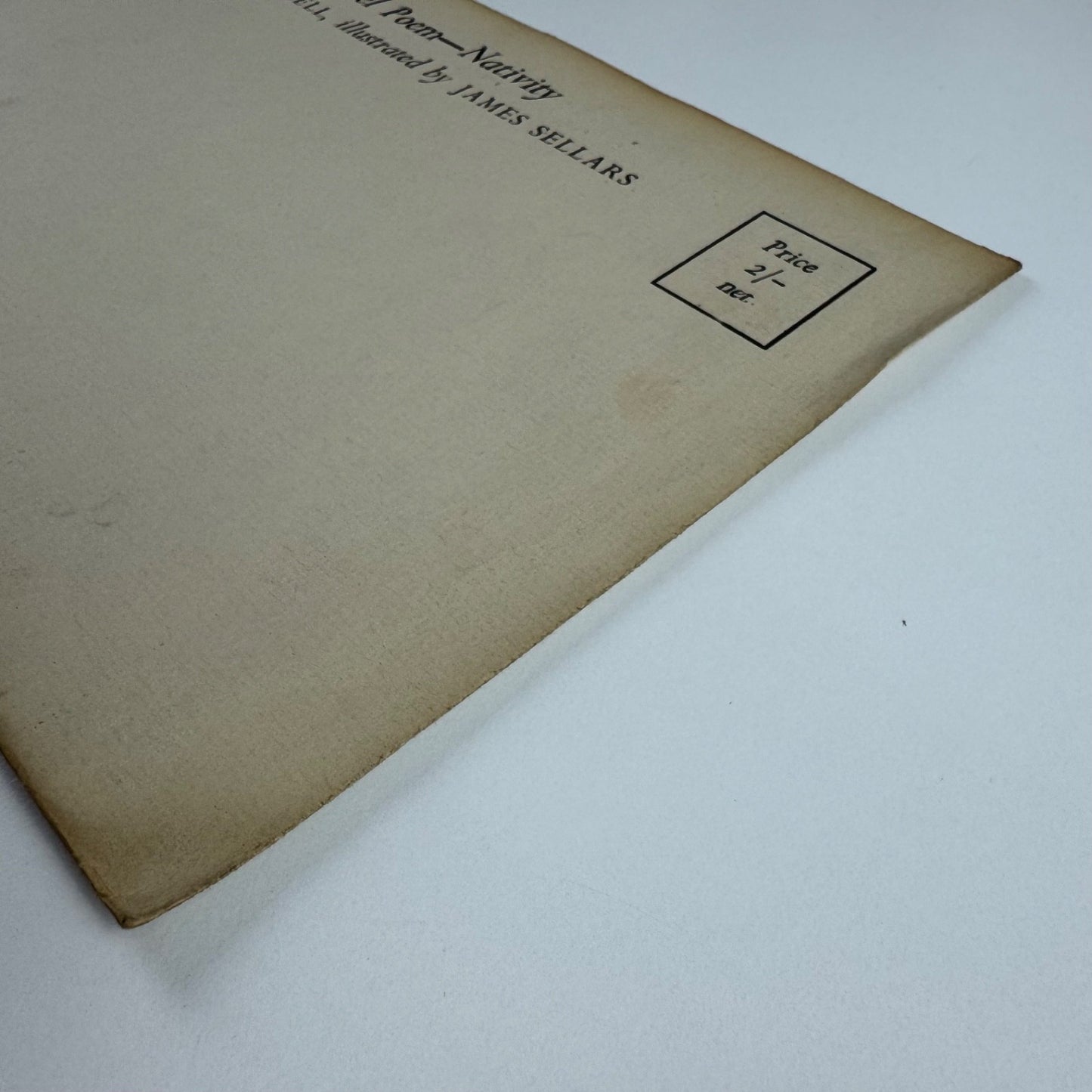 An Ariel Poem - Nativity by Roy Campbell illustrated by James Sellars, Faber & Faber 1954 unopened envelope