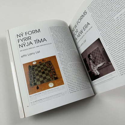 Skáklist. 32 Pieces: The Art of Chess | Reykjavik Art Museum catalogue, 2009