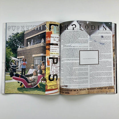 Raygun magazine | Issue 29 | Flaming Lips | Design by David Carson Sept 1995