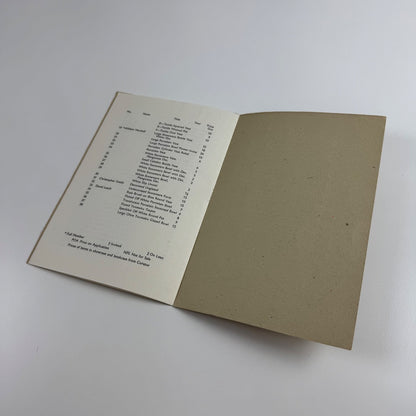 Catalogue Penwith Society Gallery autumn exhibition 1969