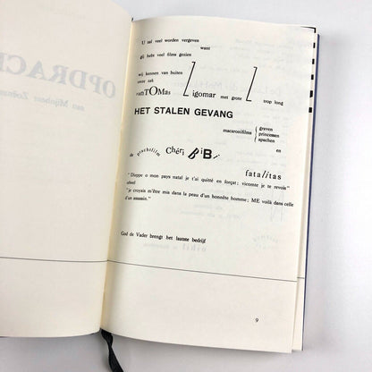 Bezette stad. Nagelaten gedichten [concrete poetry] by Paul van Ostaijen, 2010