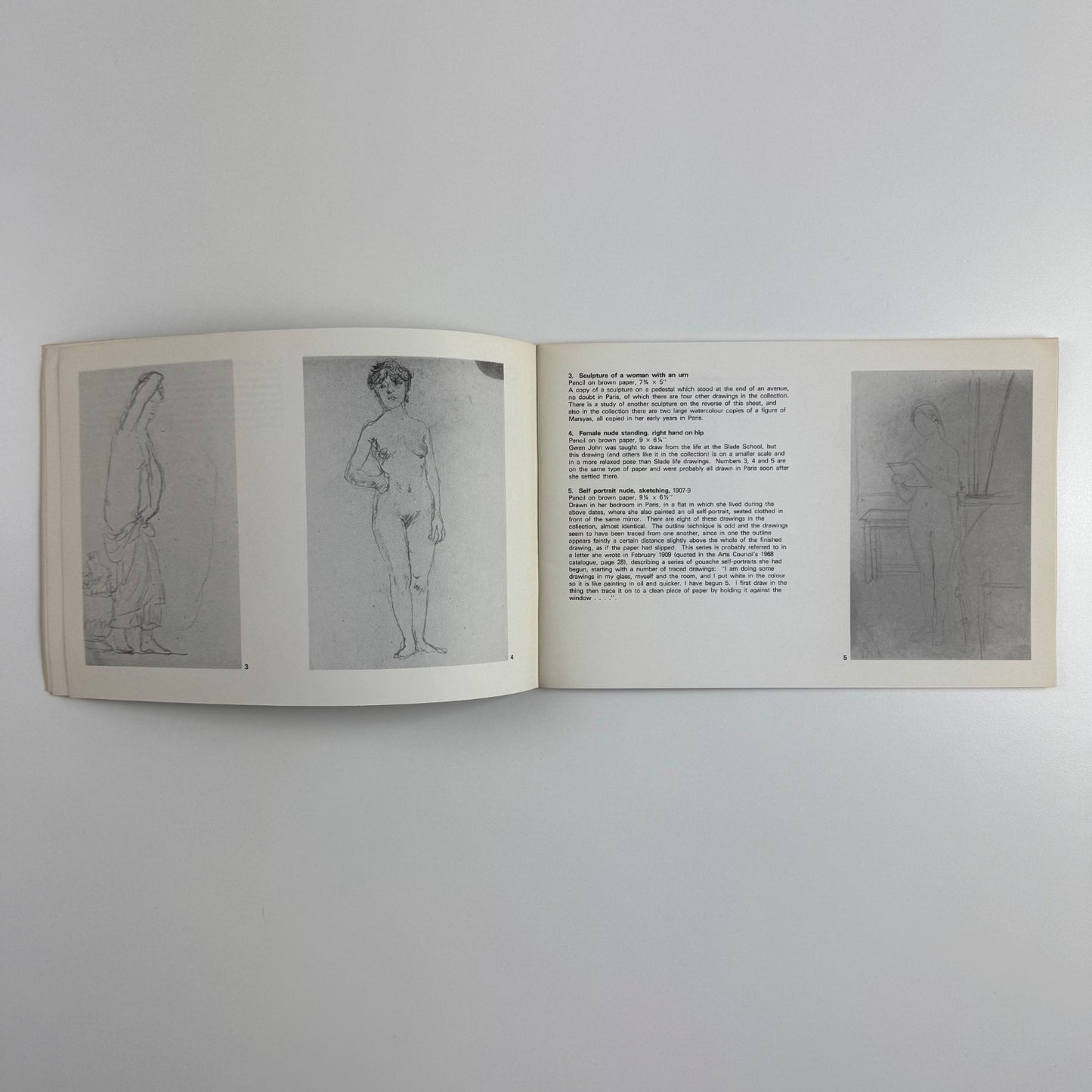Gwen John at the National Museum of Wales by A.D. Fraser Jenkins, 1976