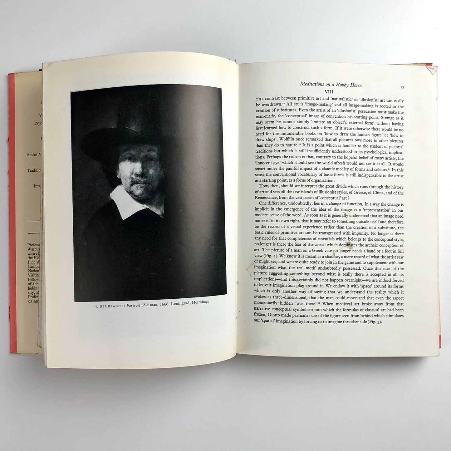 Meditations on a Hobby Horse and Other Essays on the Theory of Art, by E.H. Gombrich | Phaidon Press, 1963